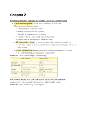 ACC 201 Chapter 4 - Chapter 4 How do companies assign and allocate ...