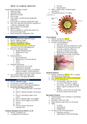 Week-11 Virology - CHAPTER 29: General Characteristics of Viruses ...