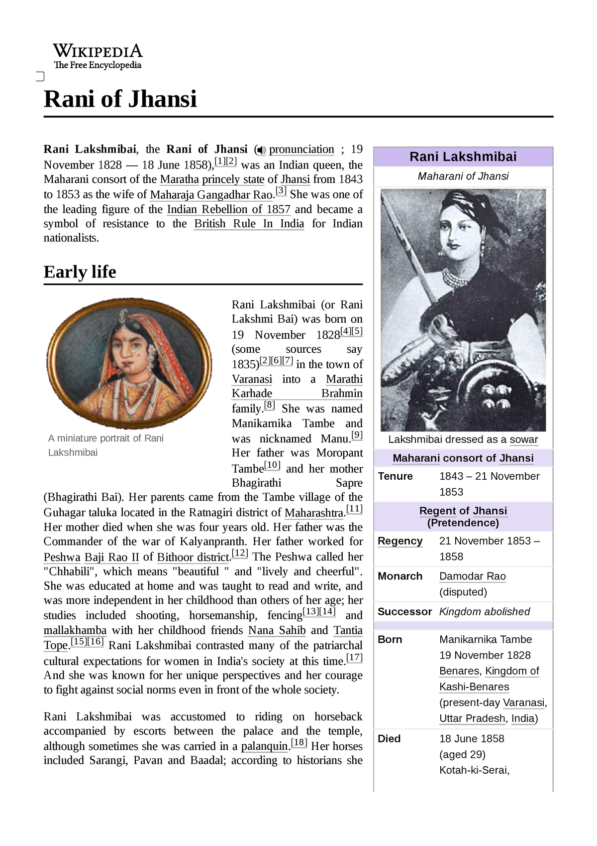 essay writing about jhansi lakshmi bai