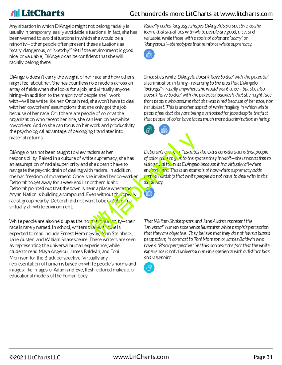 White-Fragility-Lit Chart 31 - Any situation in which DiAngelo might ...