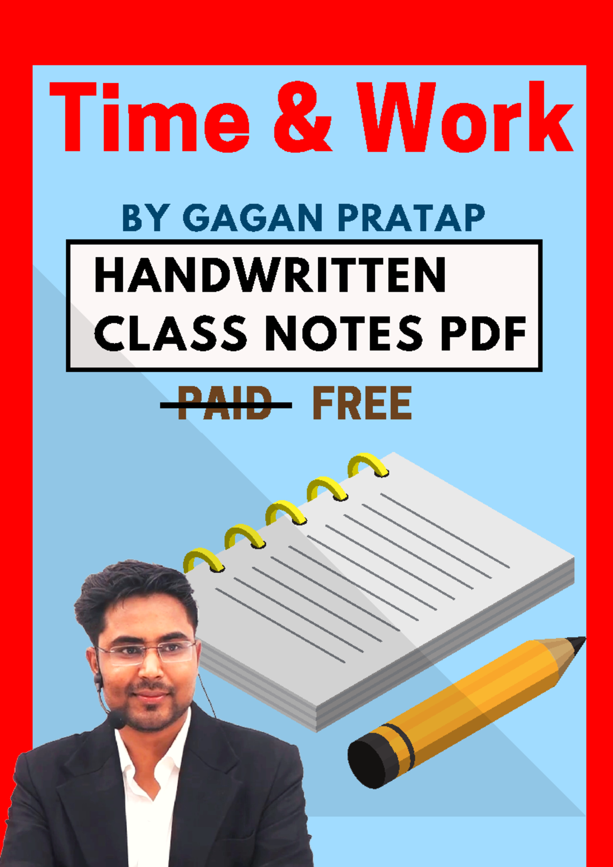 Time And Work Class Notes By Gagan Pratap Sir Bsc Honours Time And Work Class Notes By Gagan Pratap Sir Bsc Honours