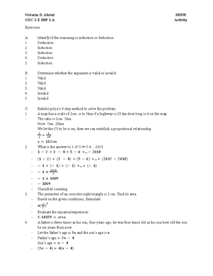 DLL GR8 Q1W4 MATH - Daily Lesson Log For Grade 8 Math Quarter 1 Week 4 ...