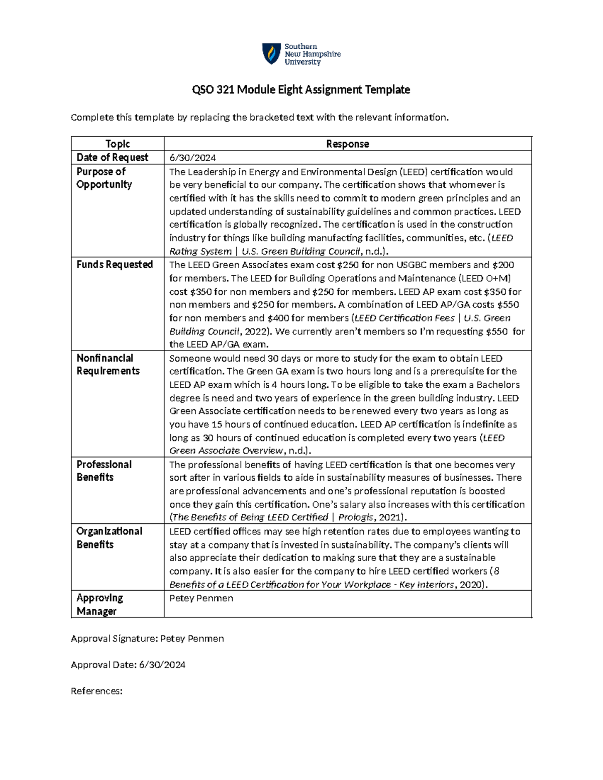 QSO 321 Module Eight Assignment Template - QSO 321 Module Eight ...