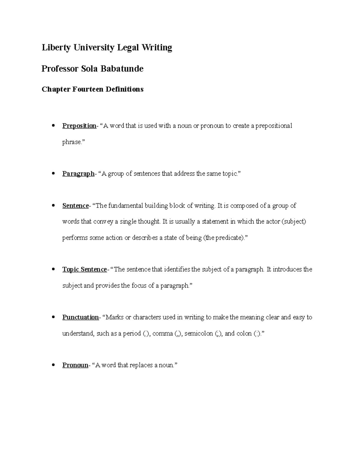 written assignment legal term