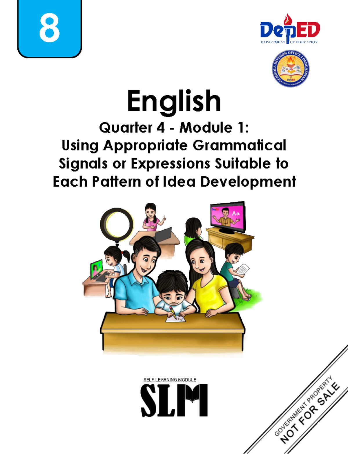 Pdfcoffee - grammatical signals - English Quarter 4 - Module 1: Using ...