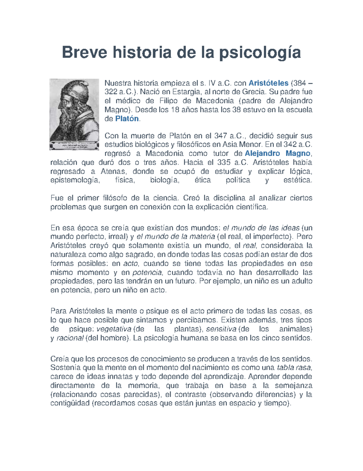 Guerri - Breve Historia De La Psicología - Breve Historia De La ...