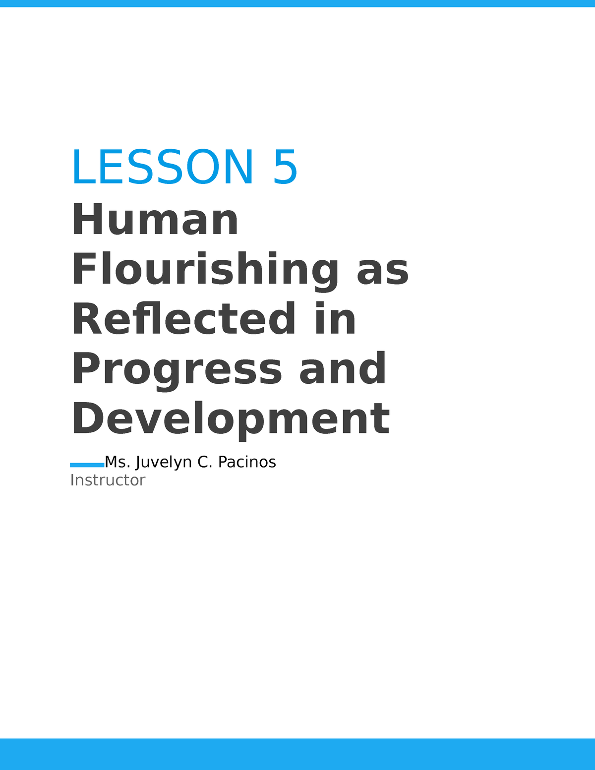 lesson-5-human-flourishing-as-reflected-in-progress-and-development