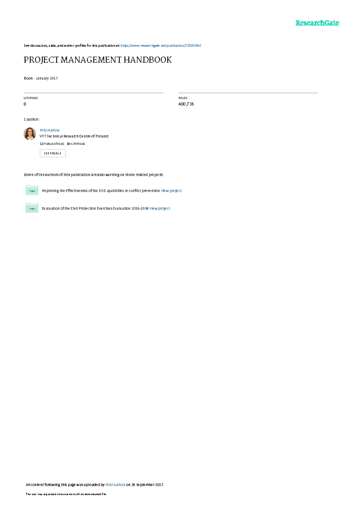 Ch4 - management - See discussions, stats, and author profiles for this ...