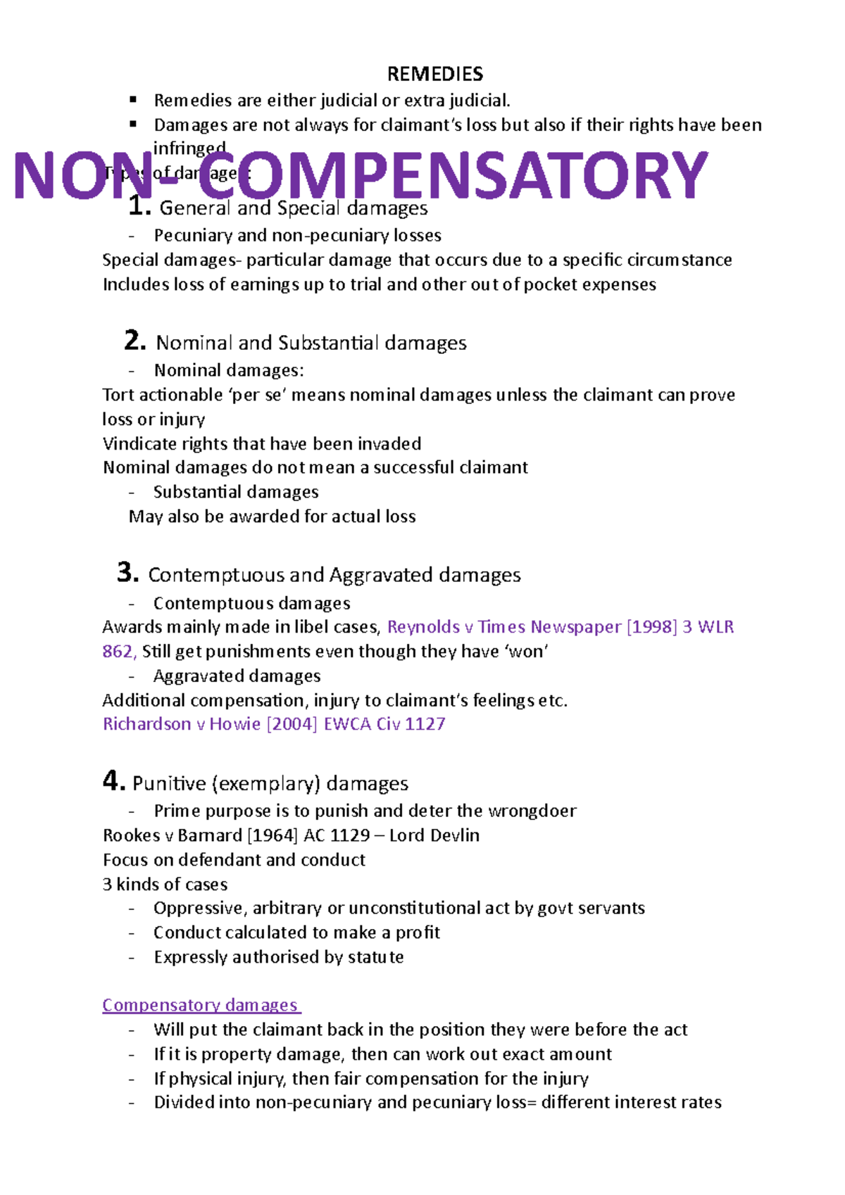 remedies-in-tort-law-remedies-remedies-are-either-judicial-or-extra