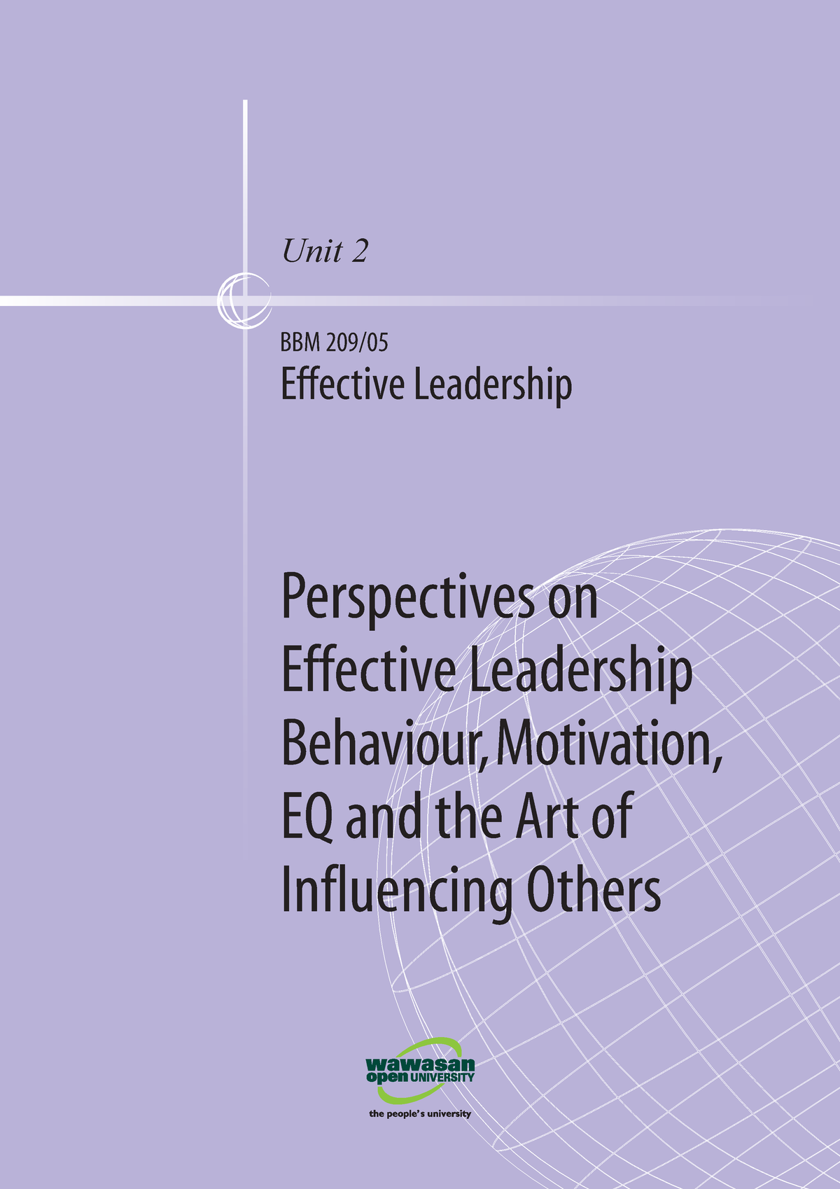 Effective Leadership U2dasdas - UNIT 2 I Perspectives On Effective ...