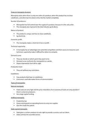 possible essays for economics grade 12 2022