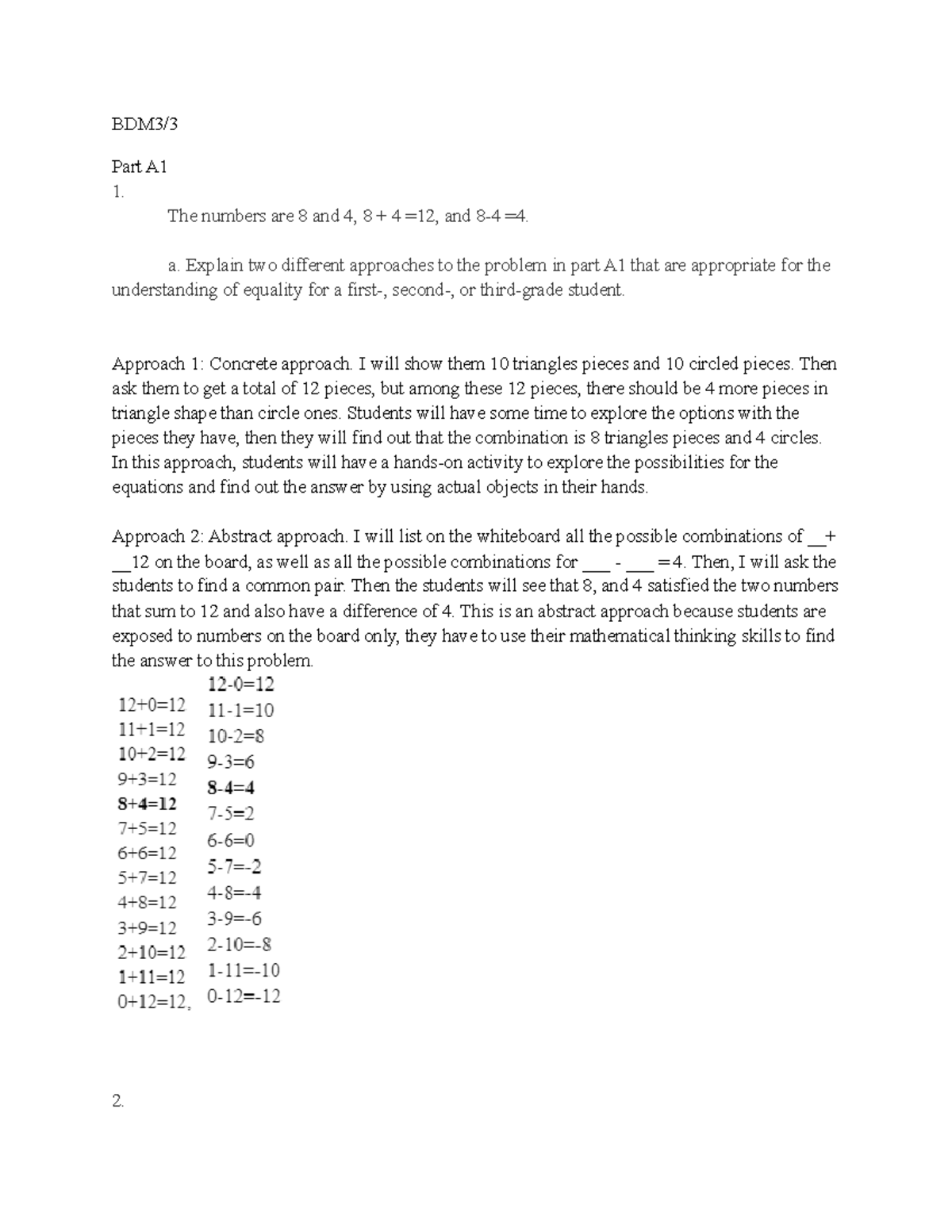 BDM3 — BDM3 TASK 3: UNDERSTANDING AND TEACHING EQUATIONS AND ...