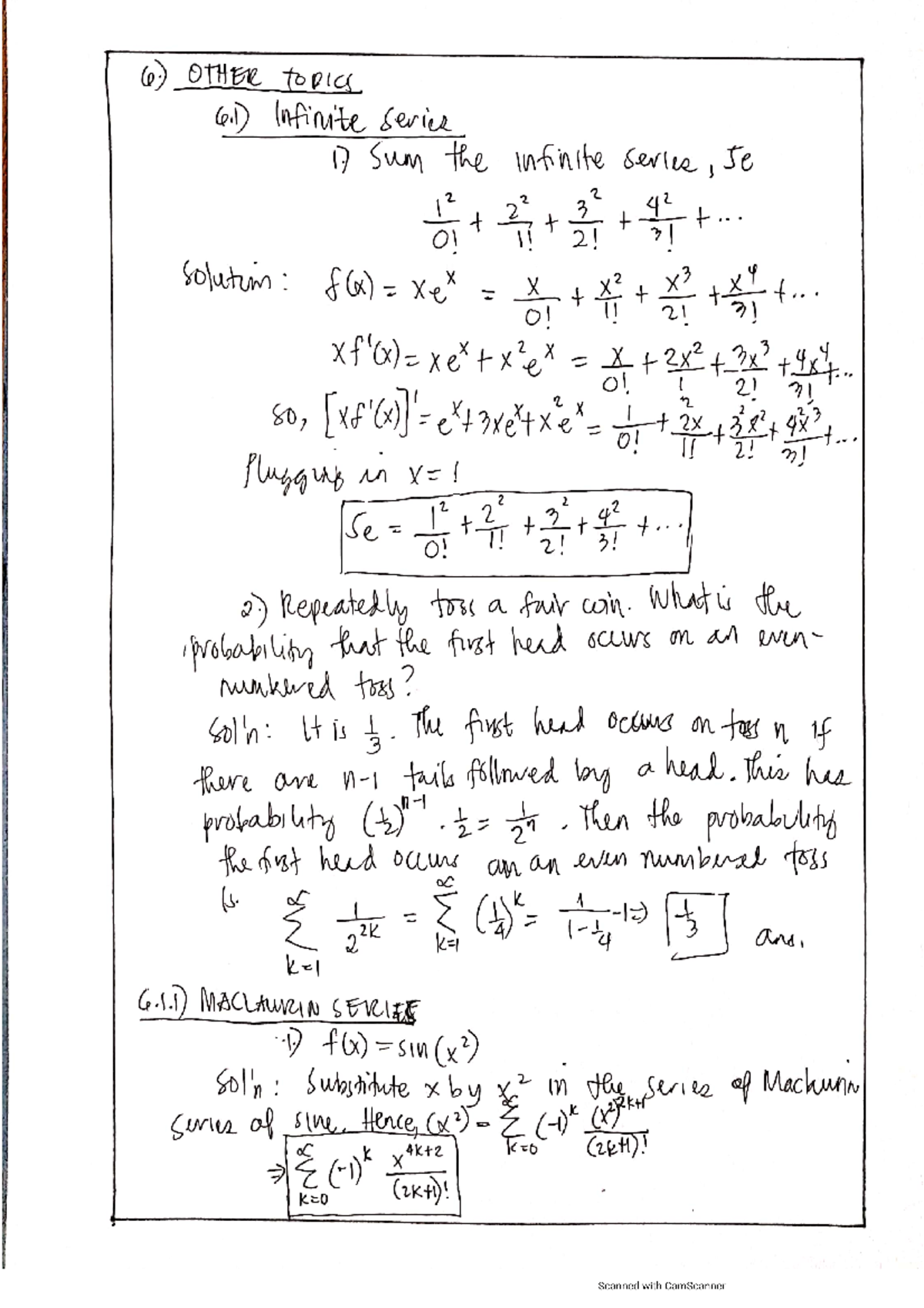 Other Topics Summary - BSCE - Studocu