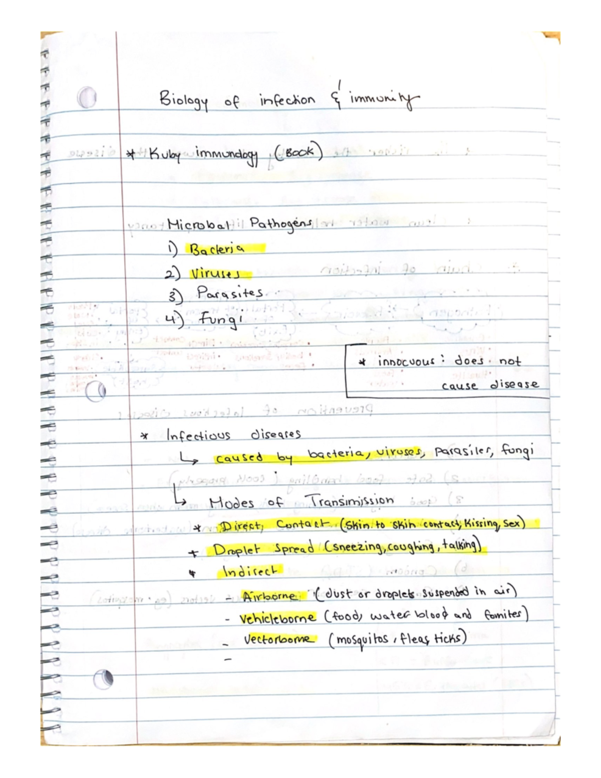 Lecture 1 Microimm - MicroImm 2500 - Studocu