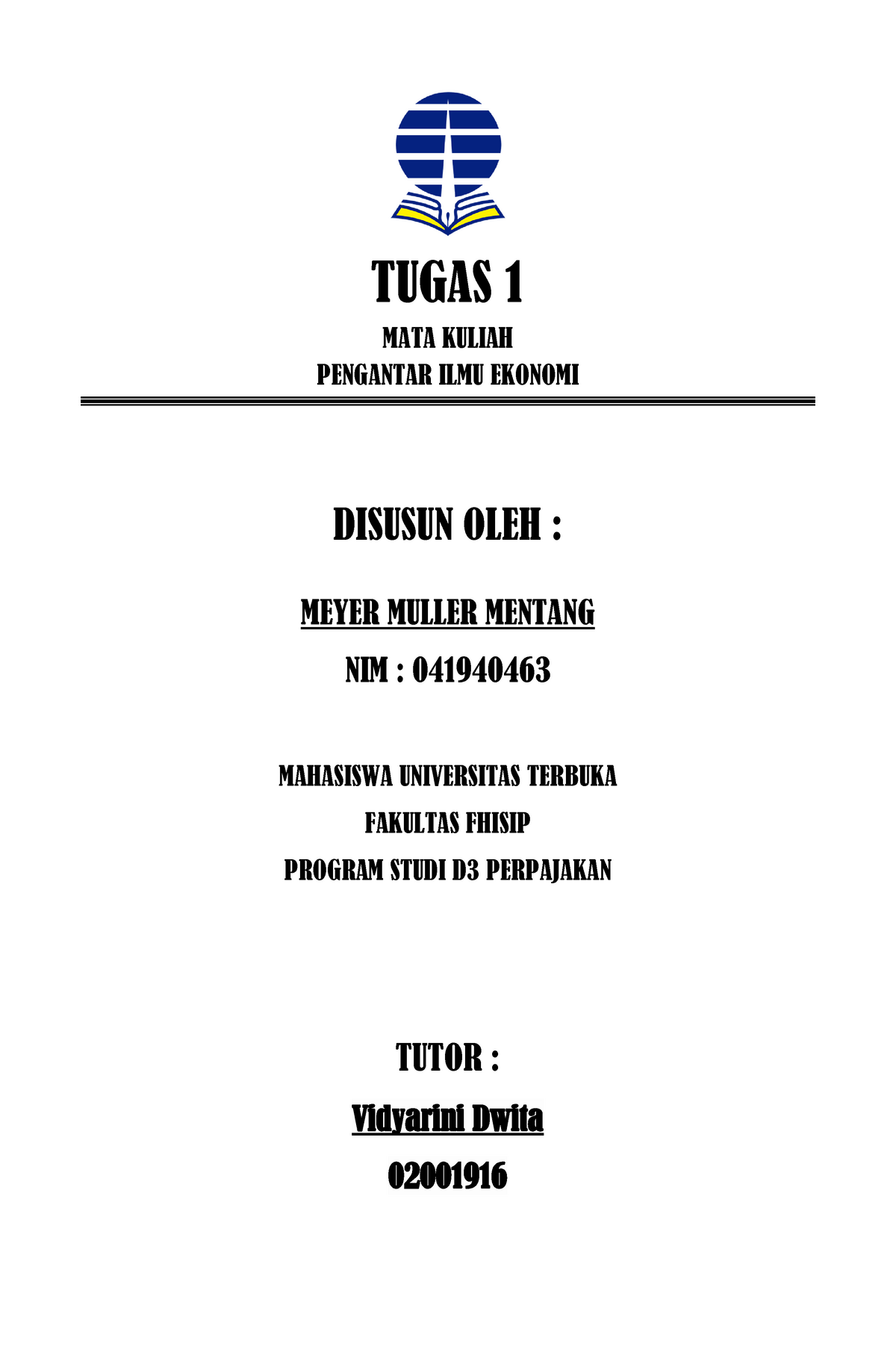 Tugas 1