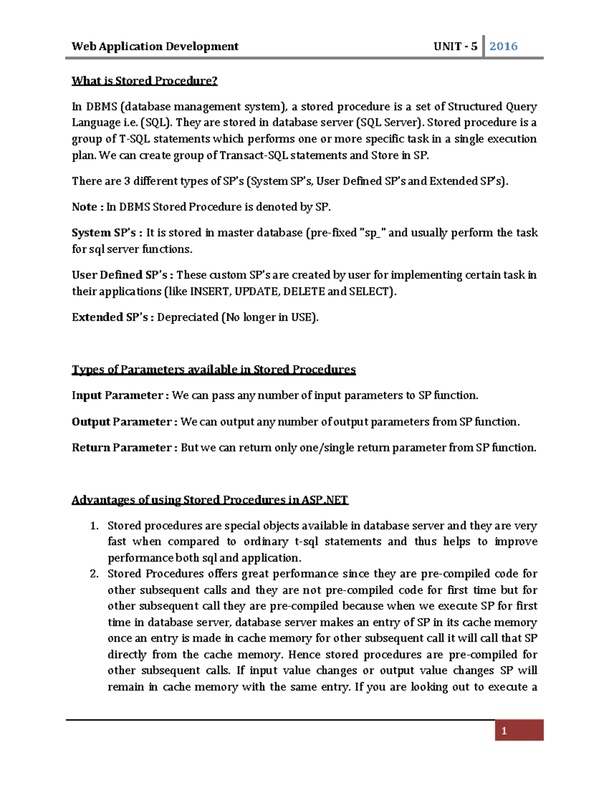 wad-unit-5-sp-notes-what-is-stored-procedure-in-dbms-database