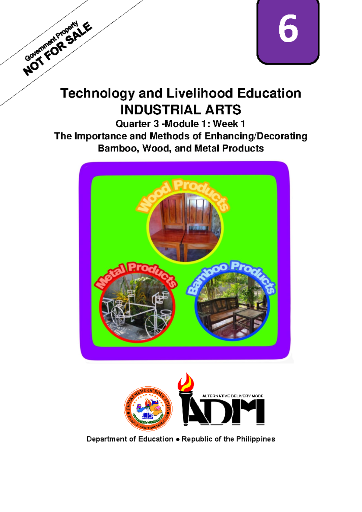 TLE6 IA Q3 Mod1 Enhancing Decorating Bamboo,Wood And Metal Products v4
