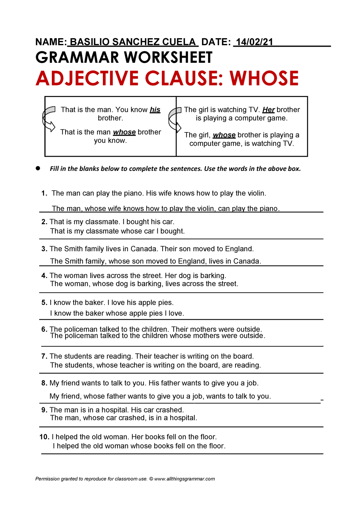 adjective-clause-whose-basilio-sanchez-cuela-permission-granted-to