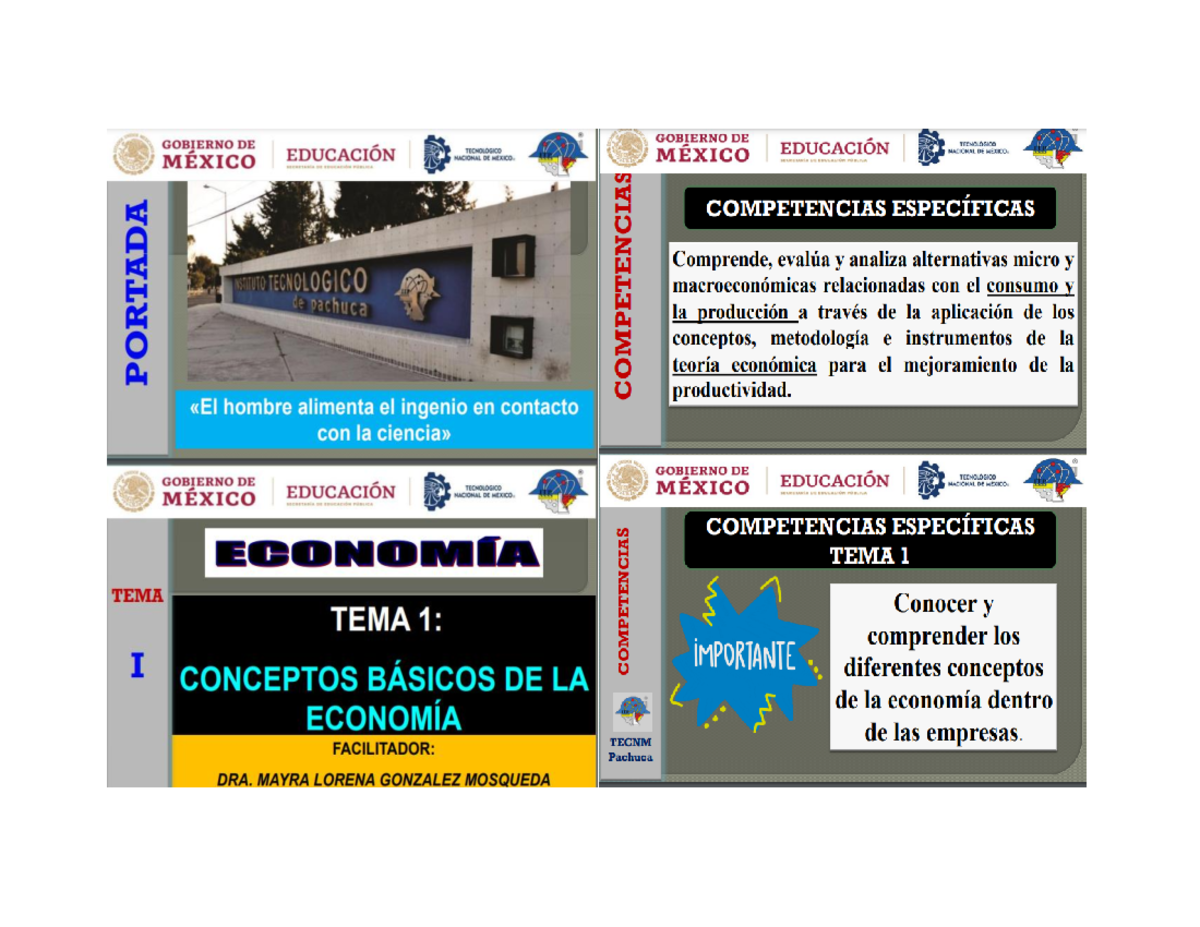 Apuntes Tema 1 - Fundamentos Principales - Fundamentos De Economía ...