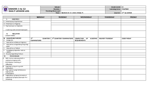 DLL Filipino 3 Q3 W9 - none - GRADES 1 to 12 DAILY LESSON LOG School ...