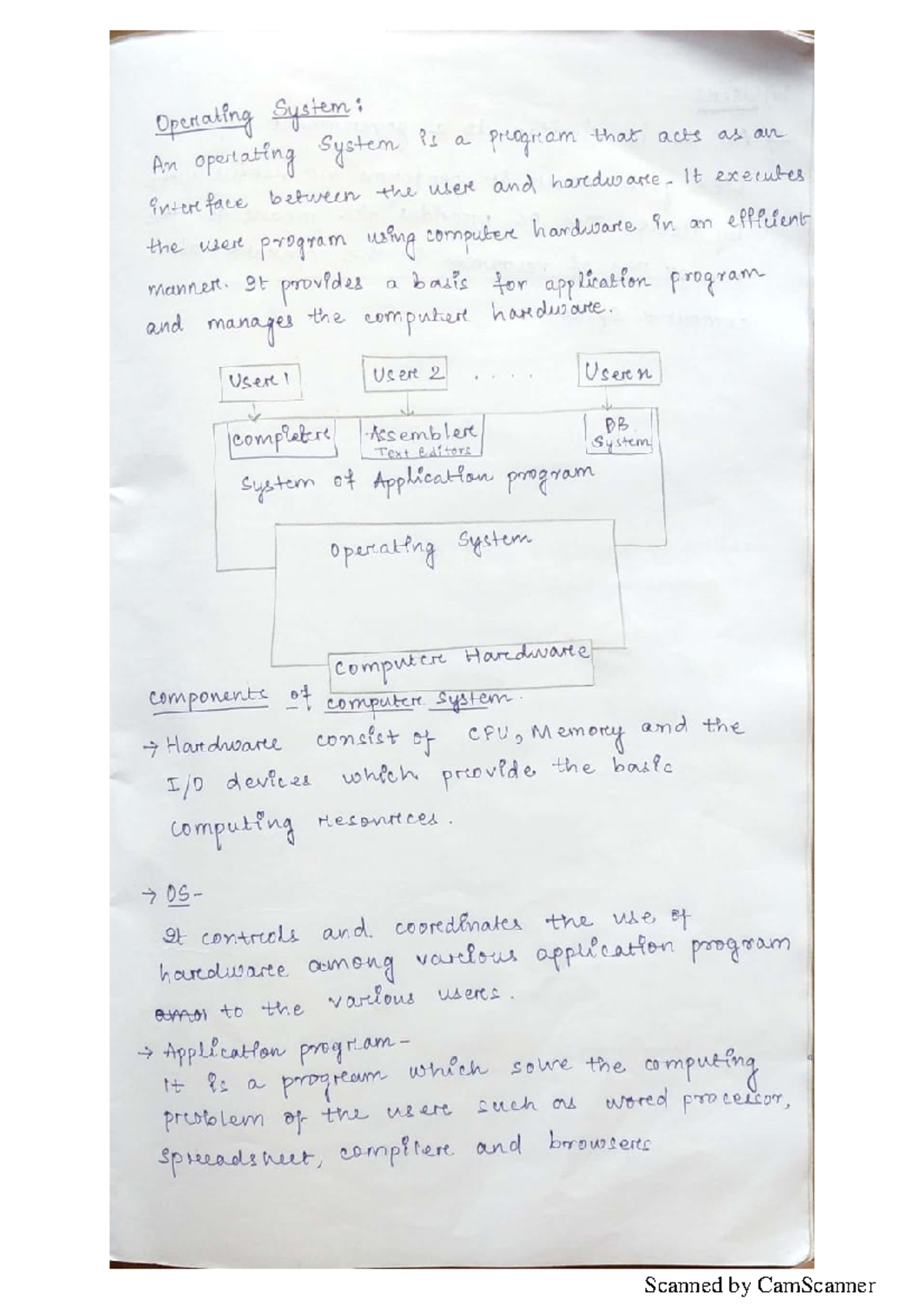 Os notes previous year - very important - Design of Operating Systems ...