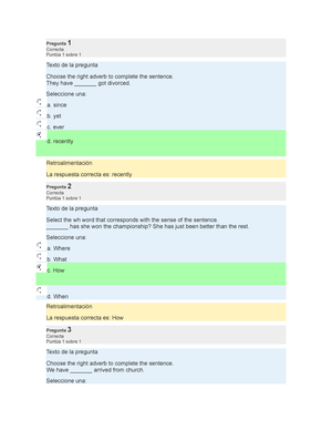 assignment 3 questionnaire u2 uveg ingles iii