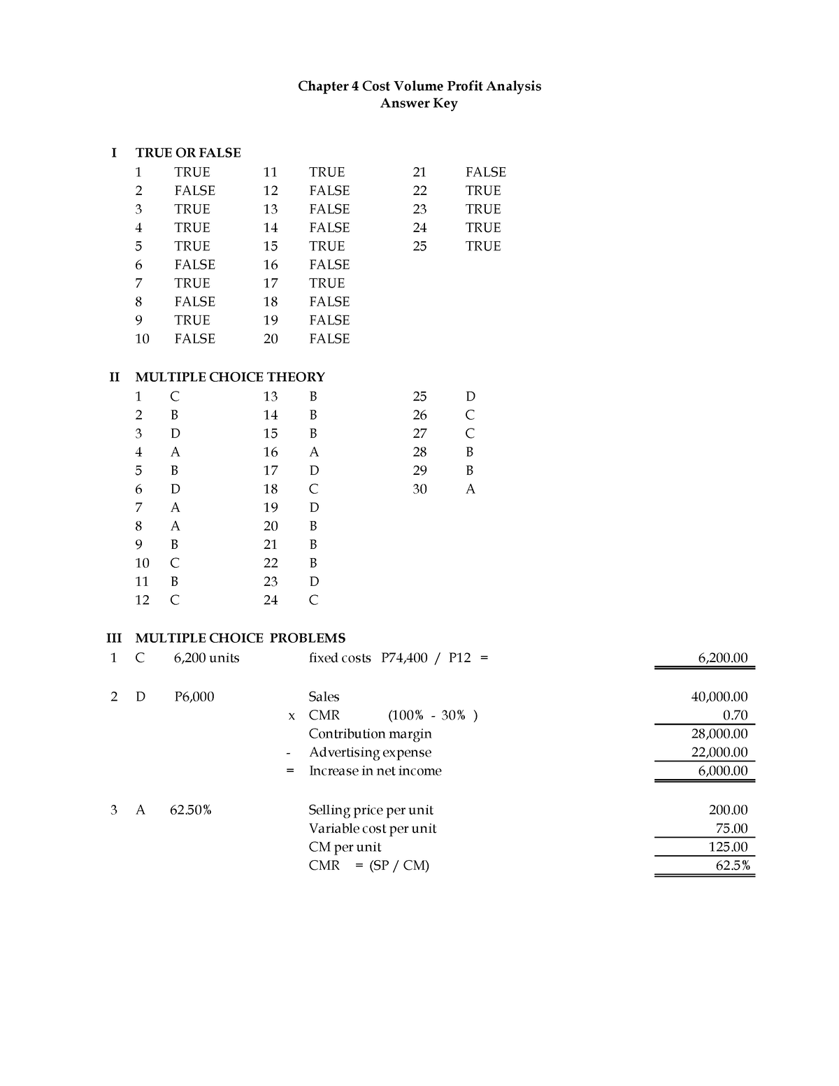 04-cost-volume-profit-analysis-key-chapter-4-cost-volume-profit-analysis-answer-key-i-true-or