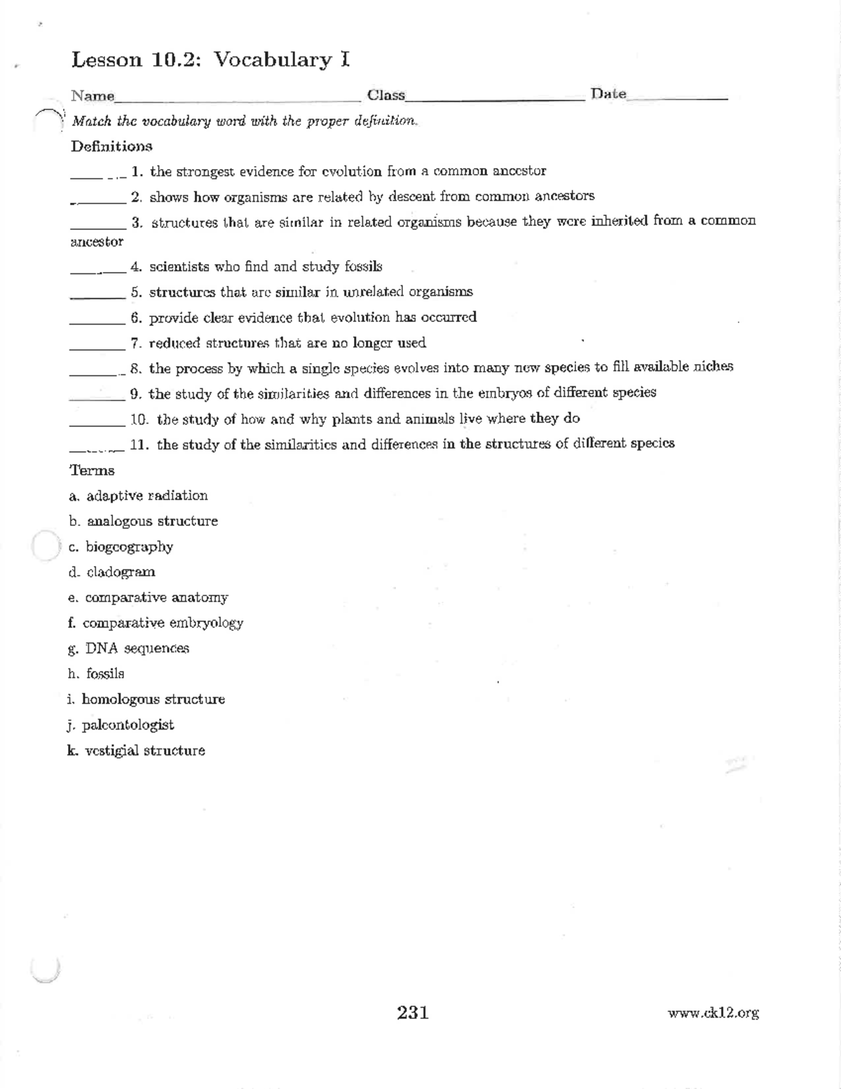 Evolution Review Questions - BIO 358 - Studocu