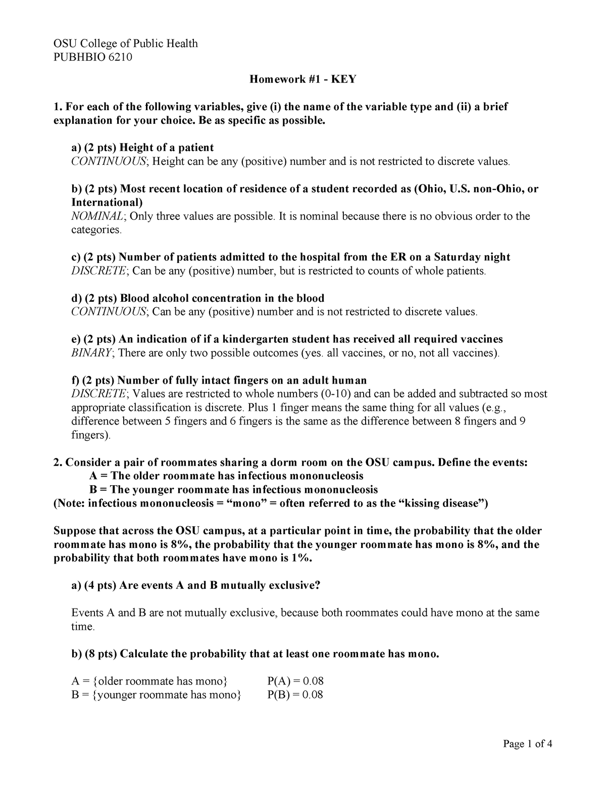 Proportions (Step 2) » Biostatistics » College of Public Health