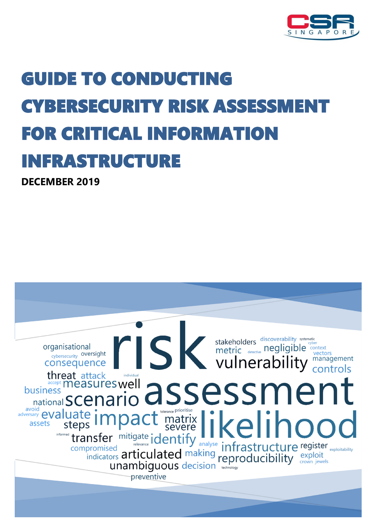 Guide To Conducting Cybersecurity Risk Assessment For CII - Warning: TT ...