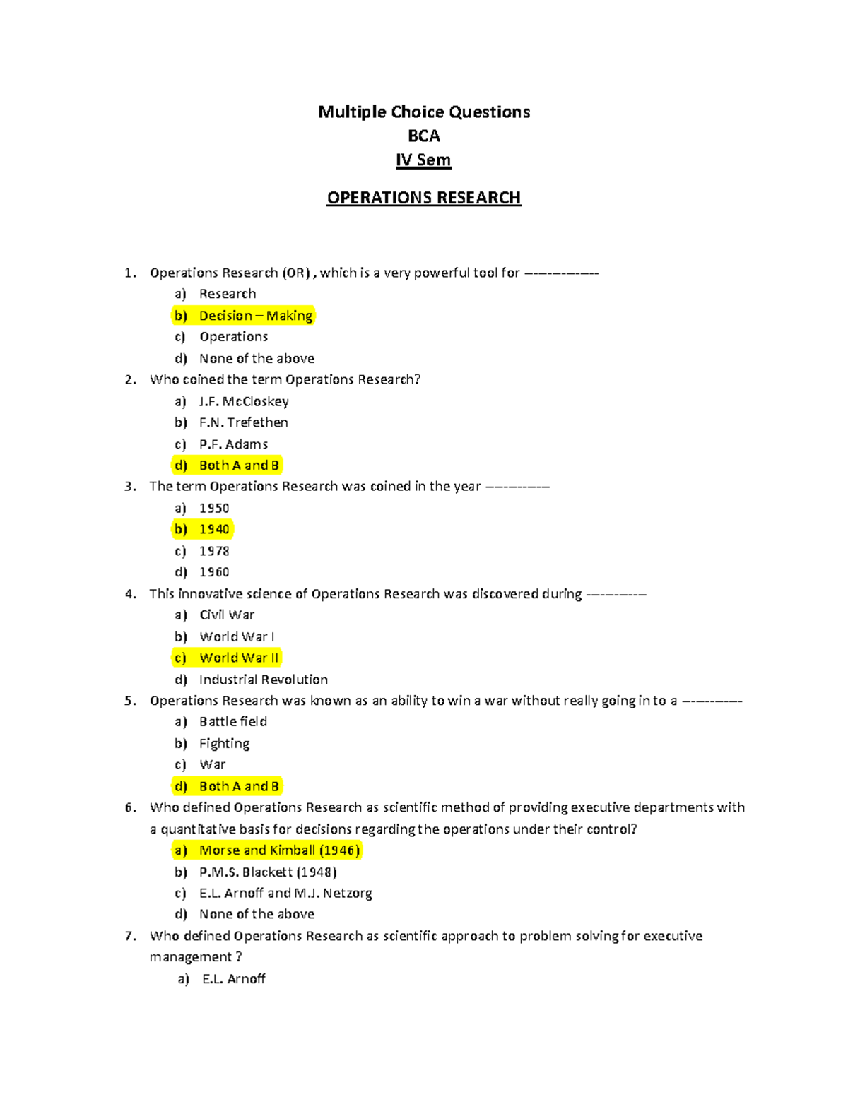 programming for problem solving mcq questions and answers pdf