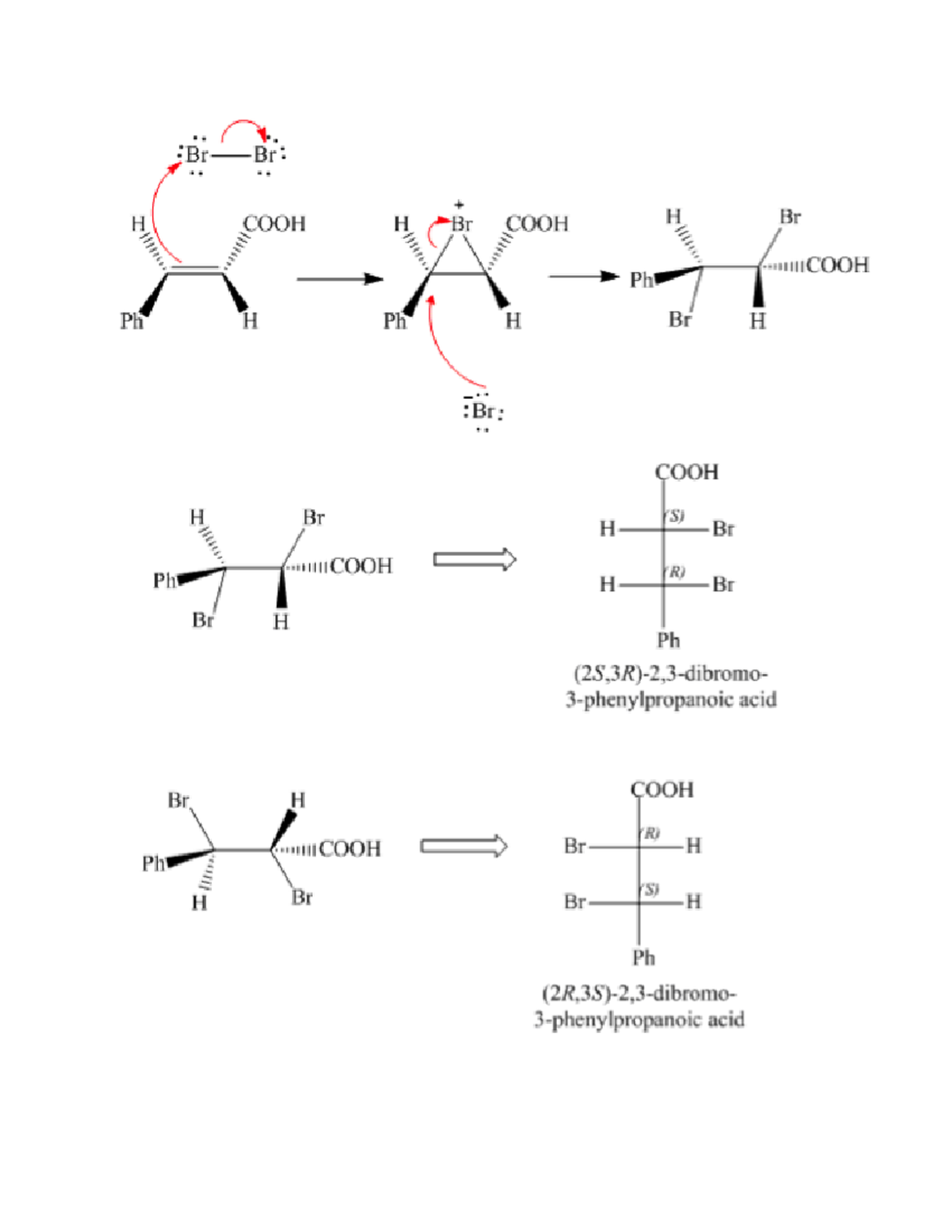Mechanism Lab 5 - CHM1321 - Br Br + H COOH H Br COOH H Br COOH Ph Ph H ...