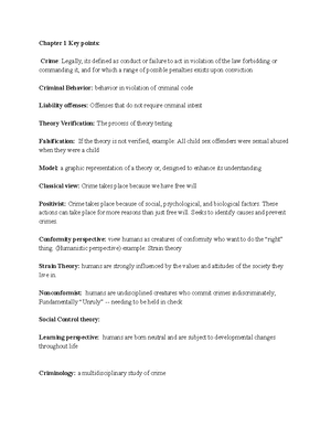 Test 3 - Lecture notes 1-13 - Investigative Psychology: - The science ...
