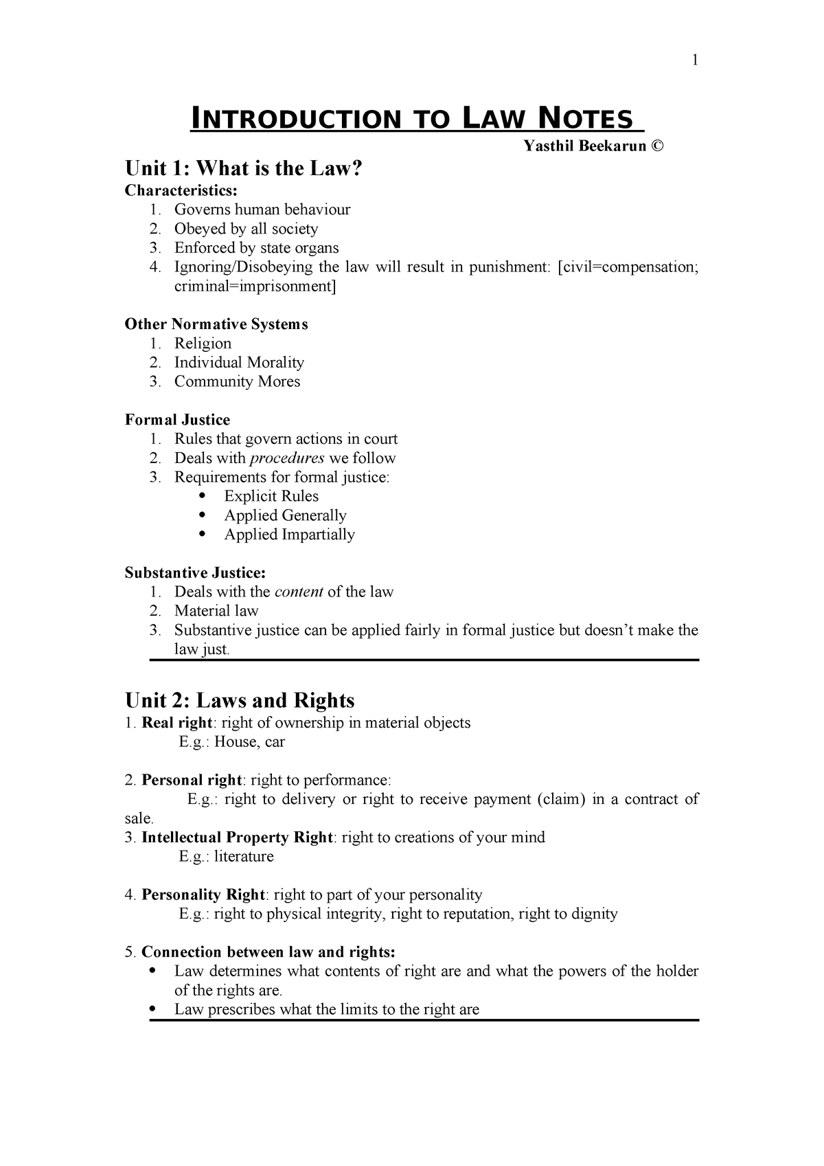 ILW1501-study-notes - best practise for examination summarized of study ...