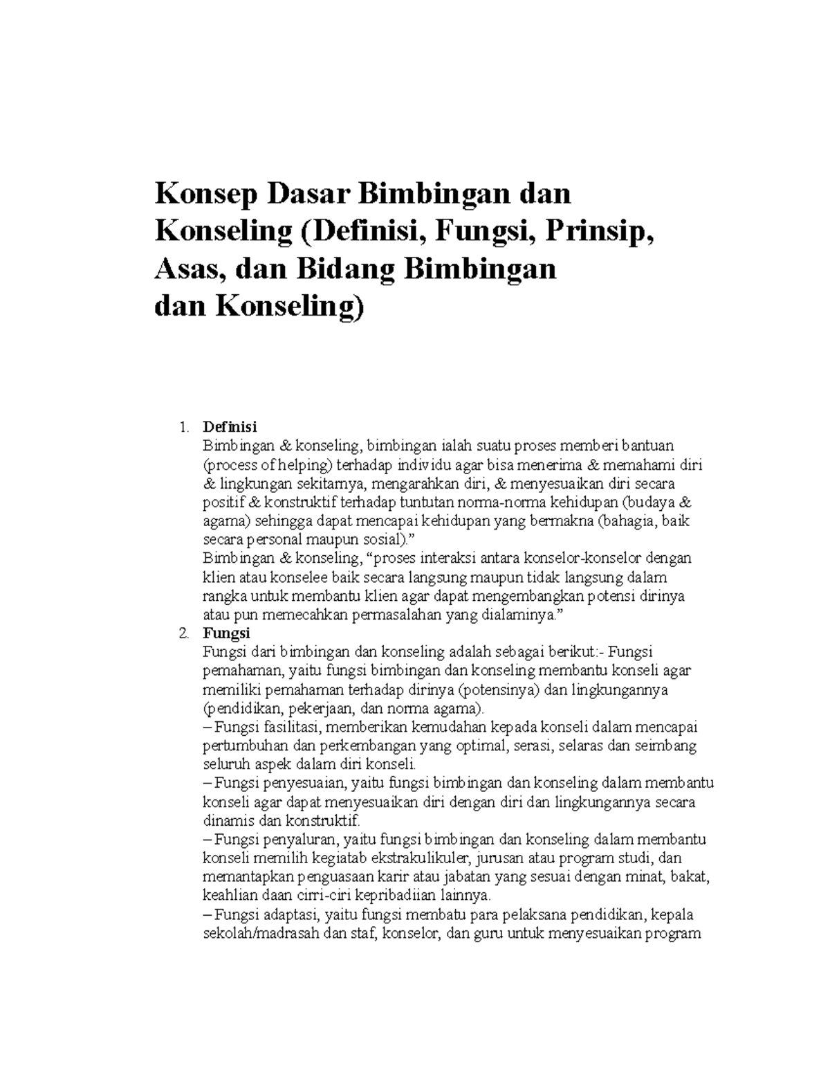 Konsep Dasar Bimbingan Dan Konseling - Konsep Dasar Bimbingan Dan ...