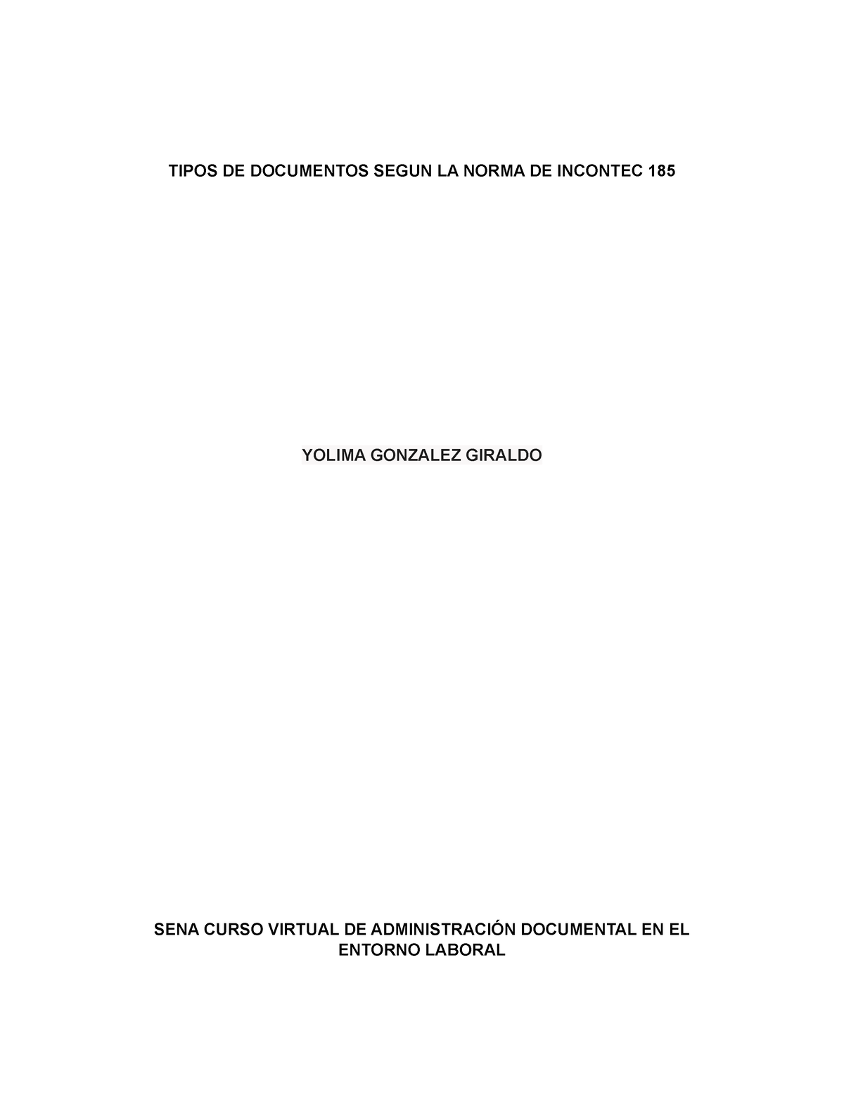 Tipos De Documentos Segun La Norma De Incontec 185 Tipos De Documentos Segun La Norma De 9988