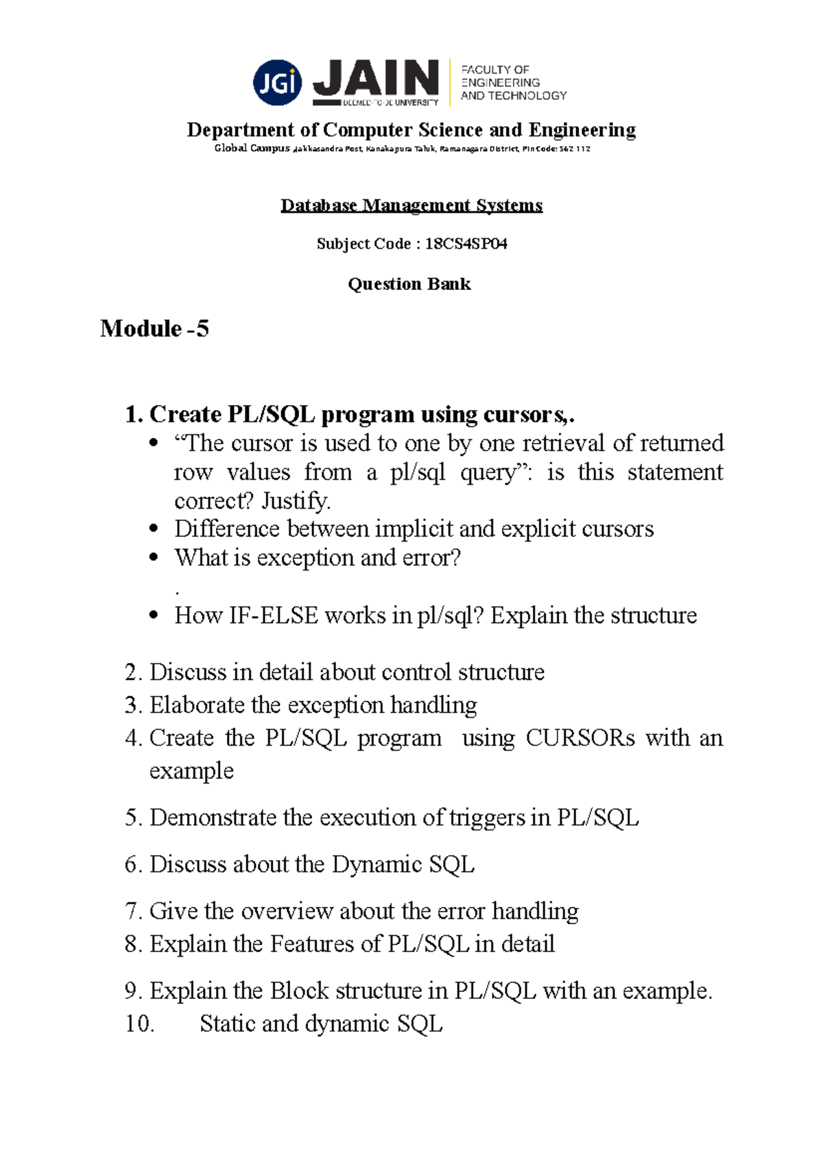 database-management-systems-unit-5-department-of-computer-science-and