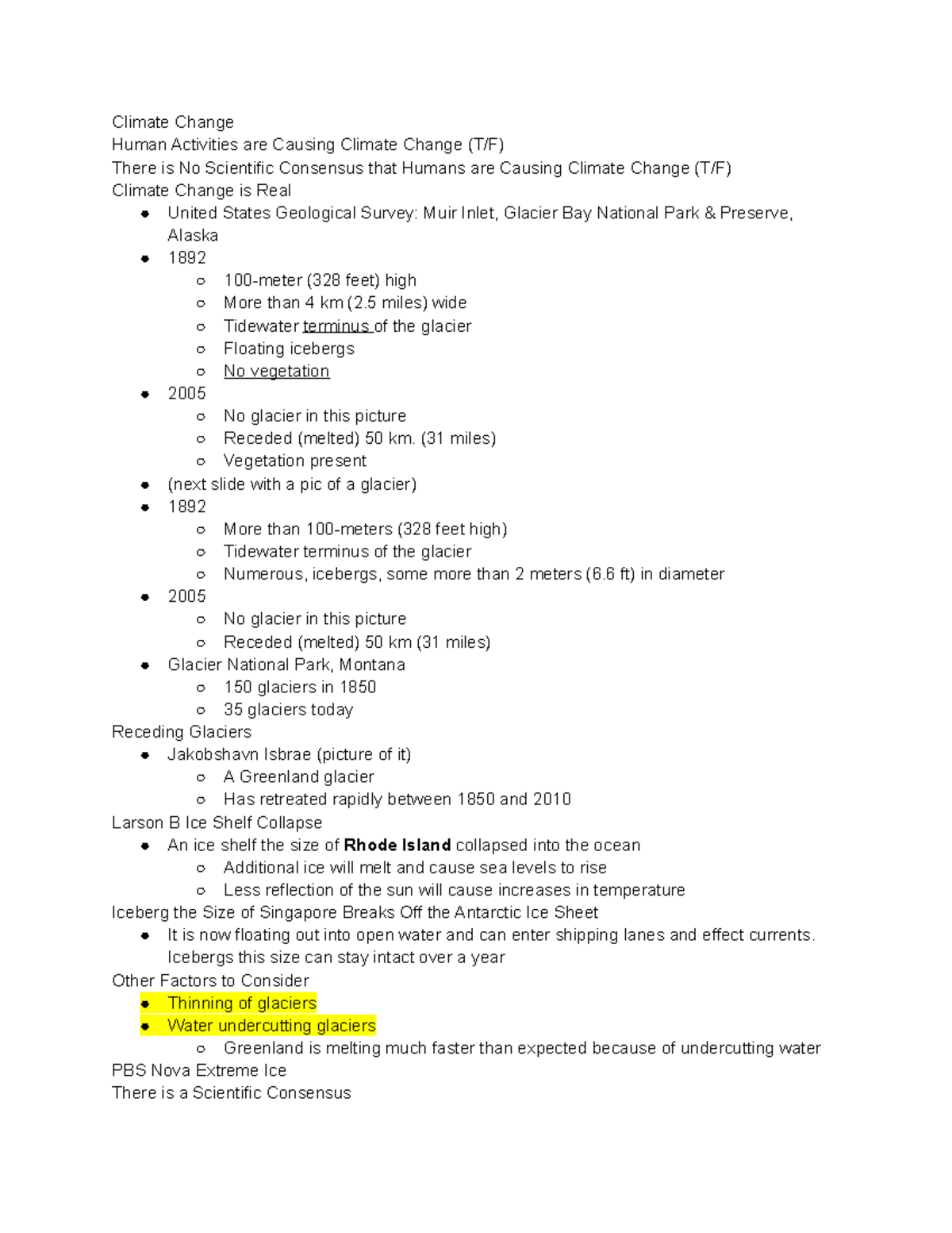 Chapter 16 Climate Change - Climate Change Human Activities are Causing ...