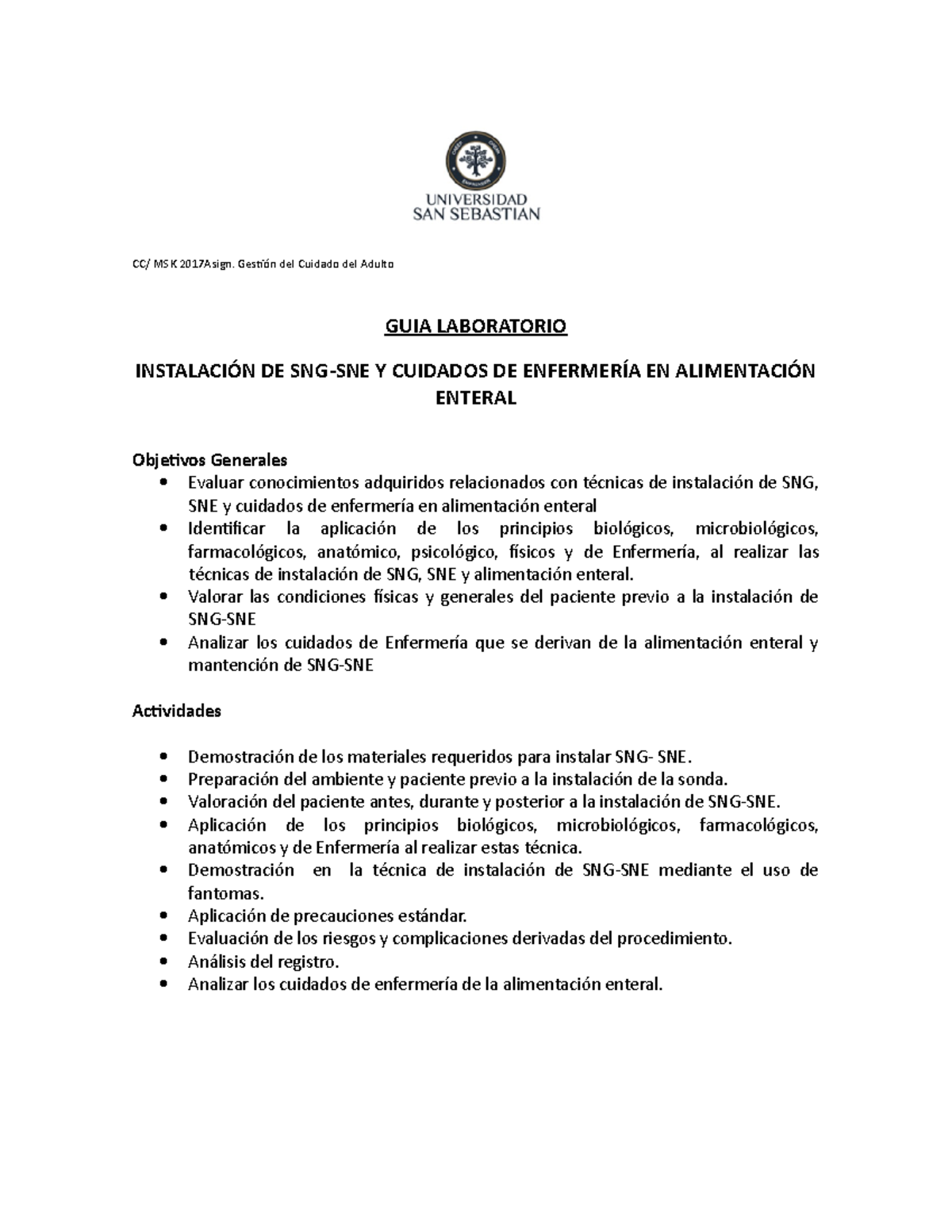 alimentacion por sonda nasogastrica cuidados de enfermeria