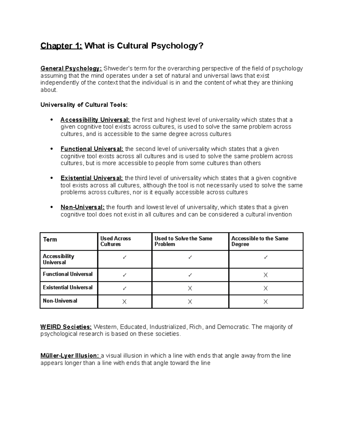 cultural-psych-vocab-chapter-1-what-is-cultural-psychology-general