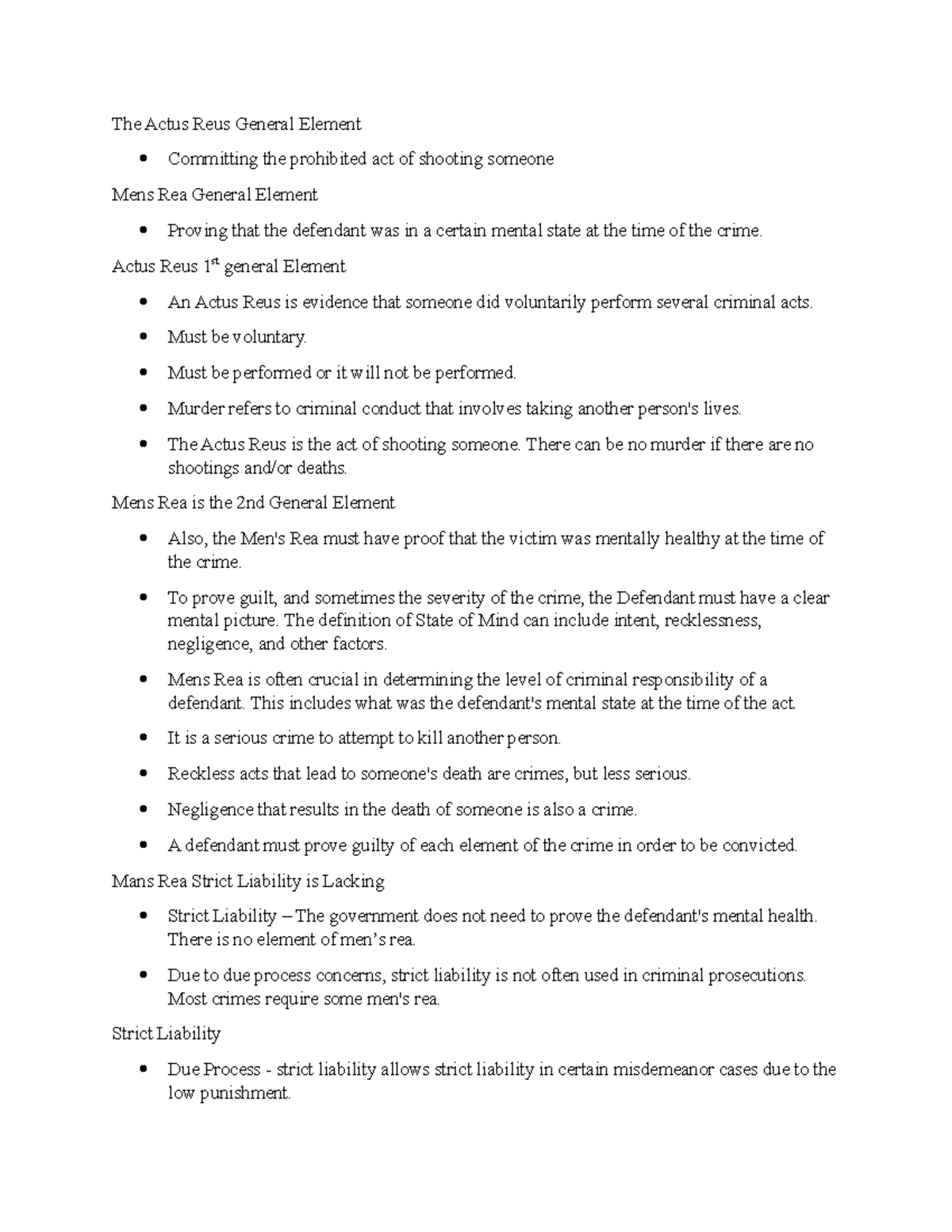 Criminal Justice Notes JURY Trial Police Process AND DUE Process Notes ...