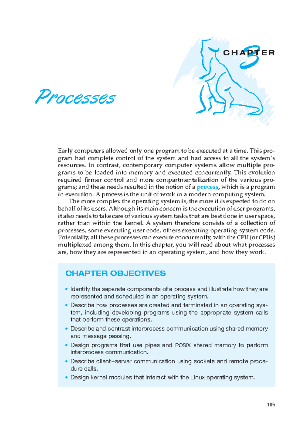 SC2005 Chapter 2 Textbook - 3 C H A P T E R Processes Early computers ...