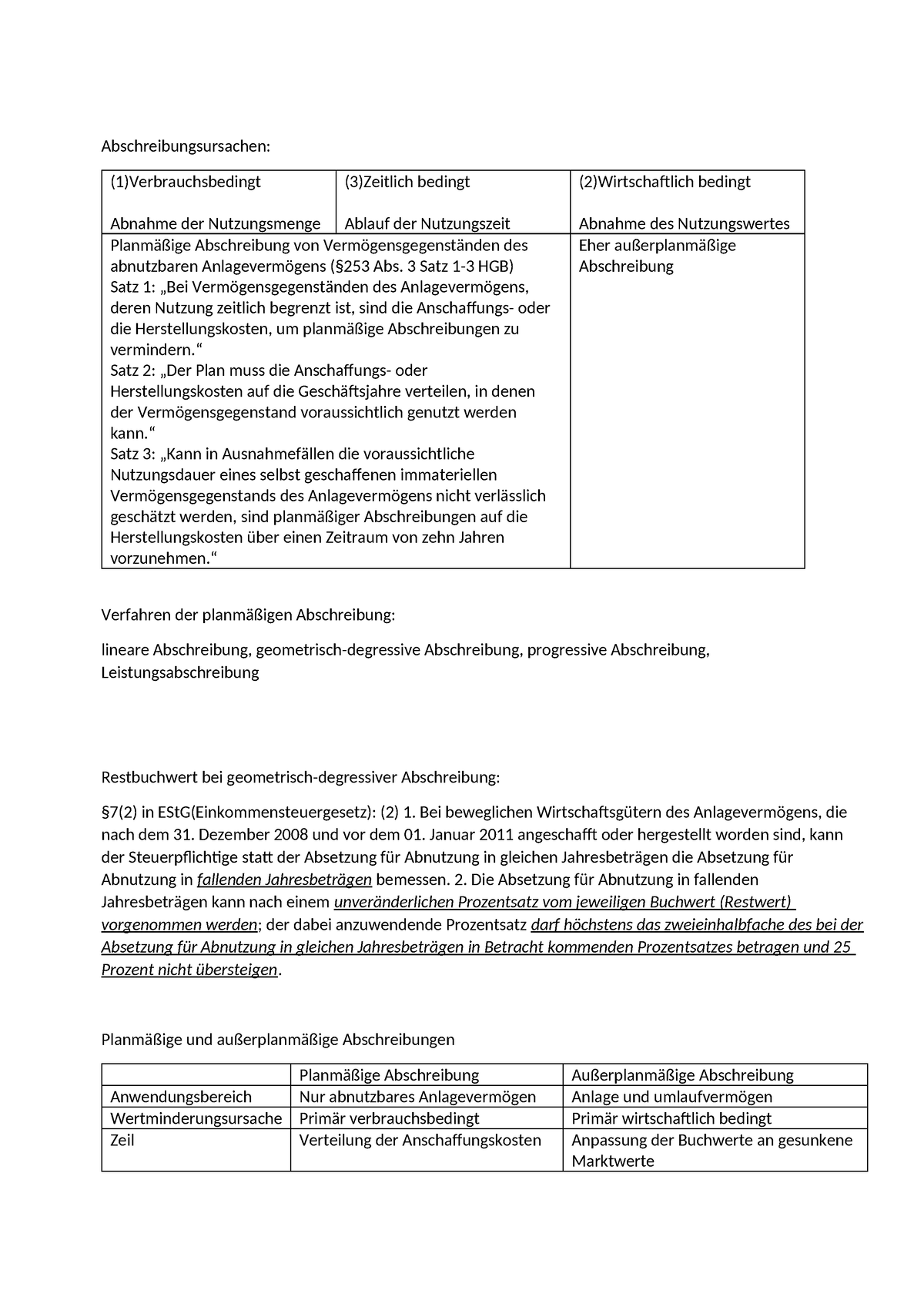 Externe Unternehmensrechnung_Folien Zusammenfassung Von VL_ Feb.2023 ...