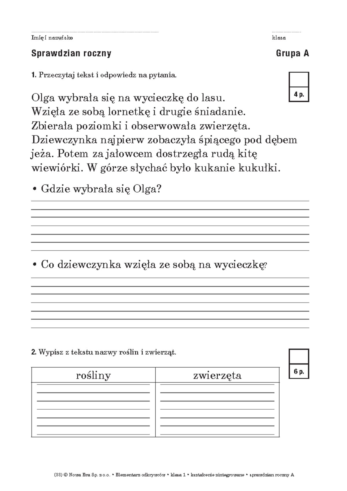 Ksiazka nauczyciela puls zycia dla klasy 3 - (33) © Nowa Era Sp. z o