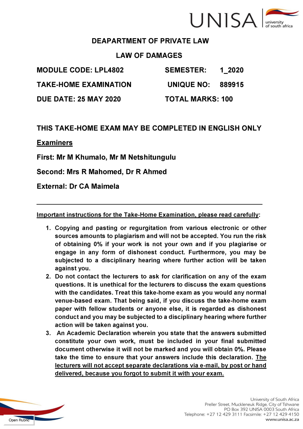 lpl-4802-unisa-exam-page-1-of-6-deapartment-of-private-law-law-of