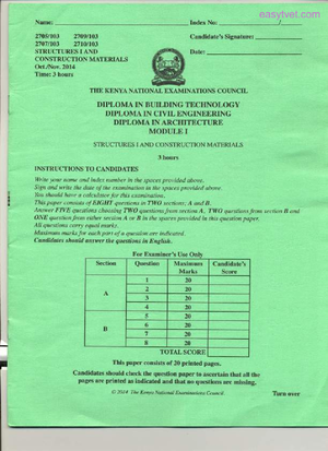 2015 nov - Past papers - Structural Design - Studocu