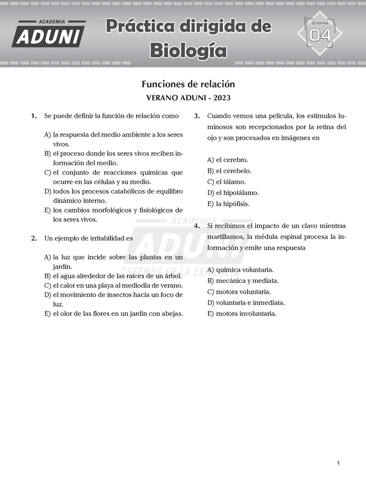 B VAD Diri Sem04 - Dffffffffffffffffff - Verano ADUNI Biología Se Puede ...