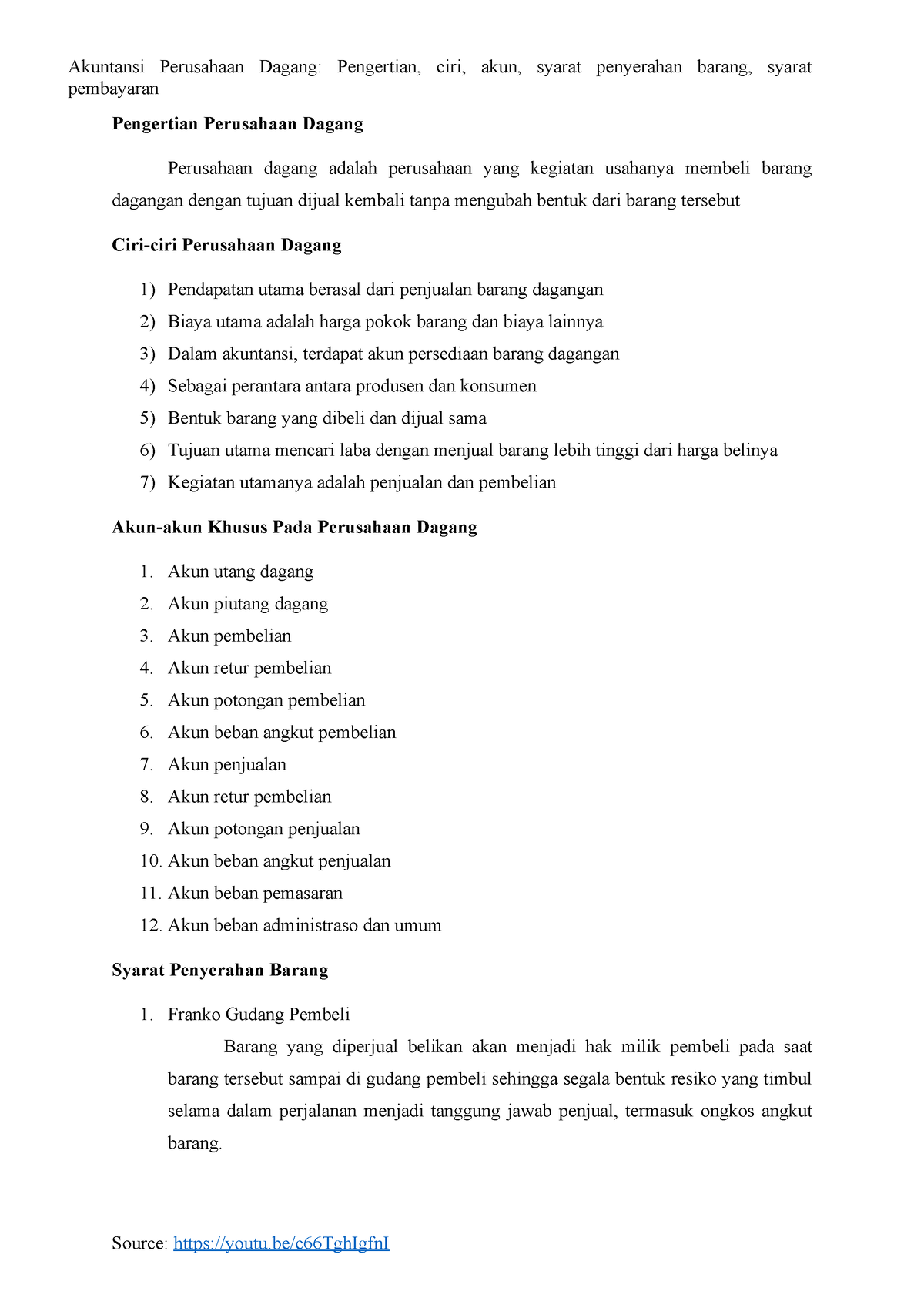 Akuntansi Perusahaan Dagang-Pengertian - Akuntansi Perusahaan Dagang ...