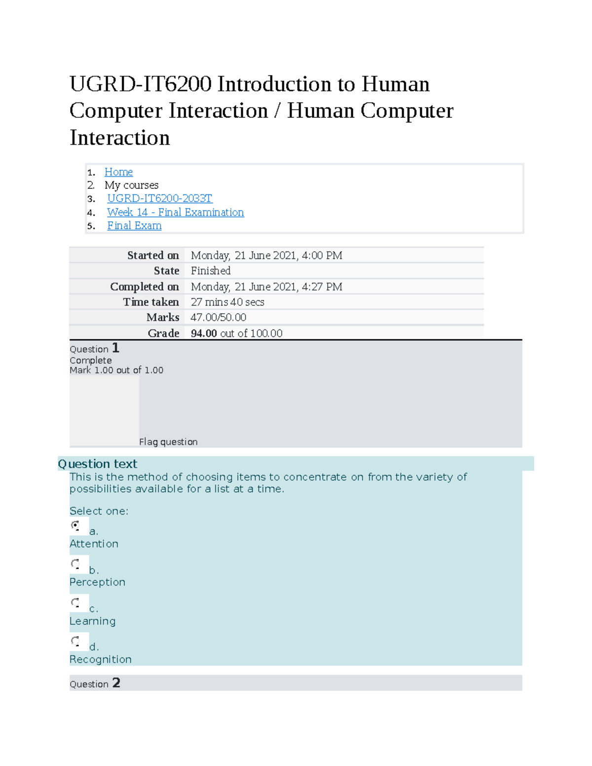 Finals Introduction To Human Computer Interaction - UGRD-IT6200 ...