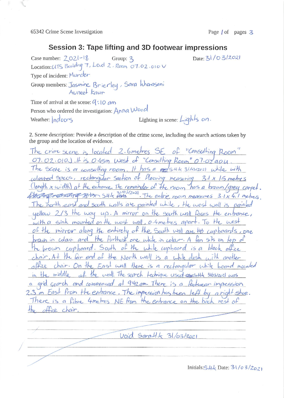 Example prac notes 8.5/10 - 065342 - Studocu
